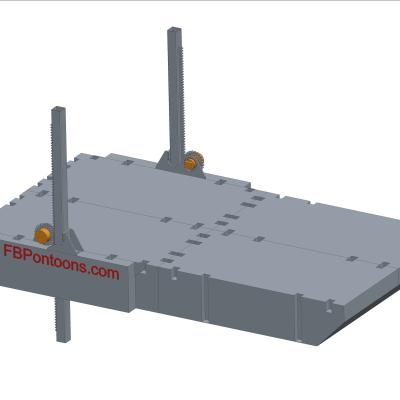 Modular barges/pontoons